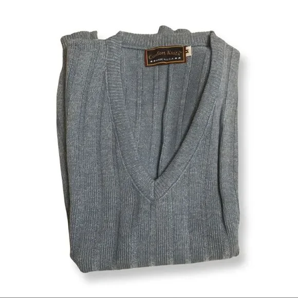NWT Men’s Comfort Knits Sweater Vest - Picture 4 of 11
